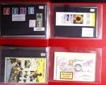 1880-1980, Small mixed lot including Zeppelin card