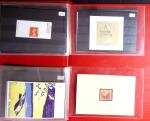 1880-1980, Small mixed lot including Zeppelin card
