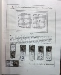 1851 Medallions: Small study on five exhibition pages