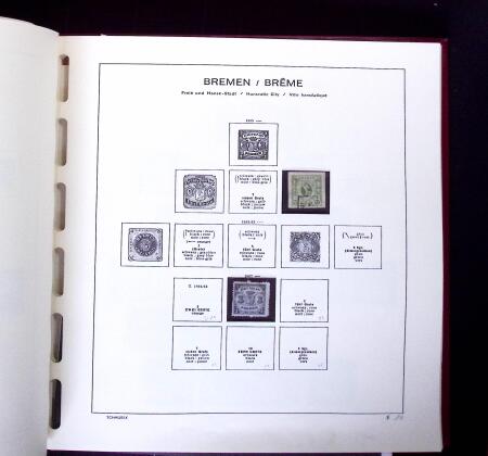 1849-1990, Impressive collection of Germany in 20 albums