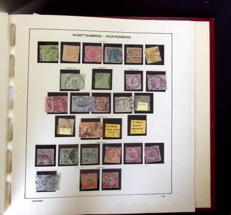 1849-1990, Impressive collection of Germany in 20 albums