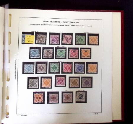 1849-1990, Impressive collection of Germany in 20 albums