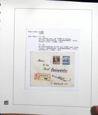 1919-23 OCCUPATIONS: Specialised collection in two