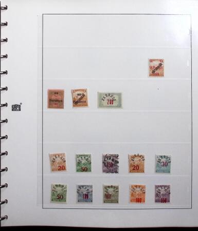 1919-23 OCCUPATIONS: Specialised collection in two