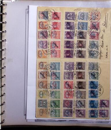 1919-23 OCCUPATIONS: Specialised collection in two