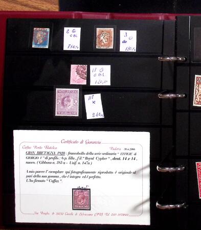 1840-2019, Practically all never hinged collection