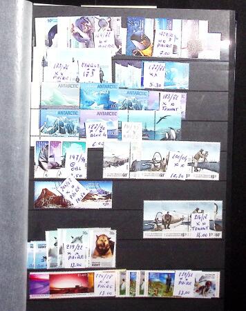 1959-2015, Never hinged collection of Australian Antarctica