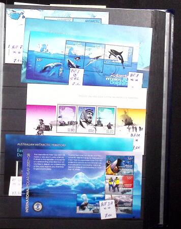 1959-2015, Never hinged collection of Australian Antarctica