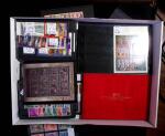 1852-2018, Attractive never hinged stock on stockcards,
