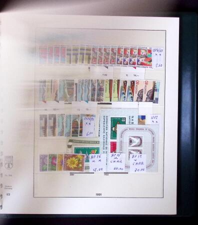 1850-2021, Chiefly never hinged collection of Switzerland
