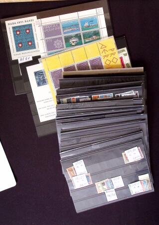 1850-2021, Chiefly never hinged collection of Switzerland