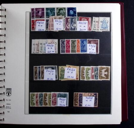 1892-2020, Never hinged collection of Portugal in six