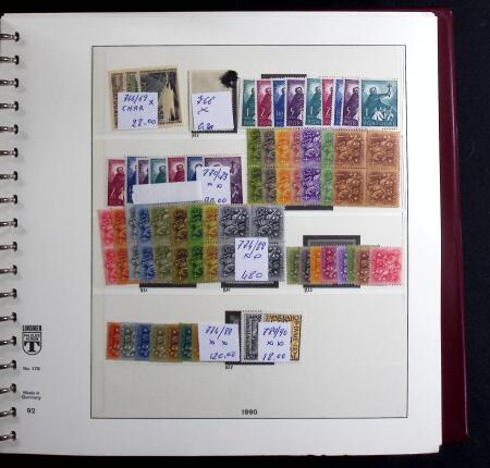 1892-2020, Never hinged collection of Portugal in six