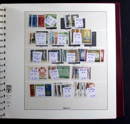 1892-2020, Never hinged collection of Portugal in six