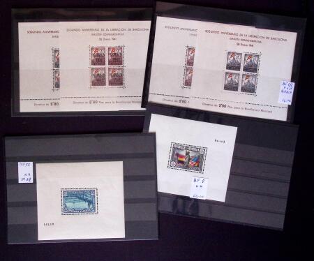 1865-2020, Never collection of Spain in three stockbooks