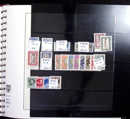 1912-2018, Practically all never hinged collection