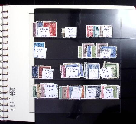 1912-2018, Practically all never hinged collection