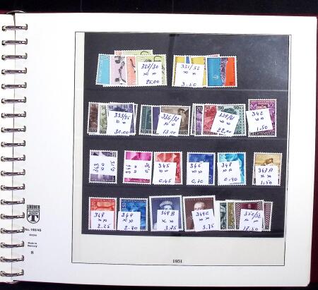 1912-2018, Practically all never hinged collection