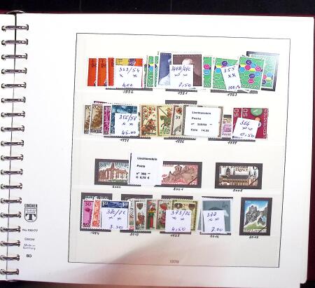 1912-2018, Practically all never hinged collection