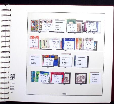 1912-2018, Practically all never hinged collection