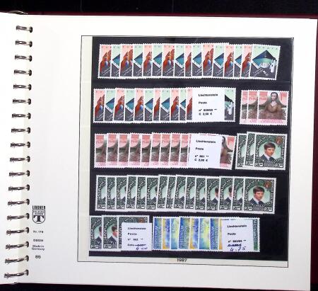 1912-2018, Practically all never hinged collection