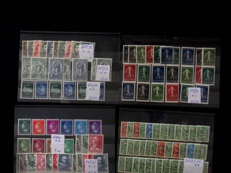 1852-2018, Practically all never hinged collection
