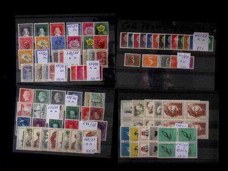 1852-2018, Practically all never hinged collection