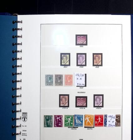 1852-2018, Practically all never hinged collection