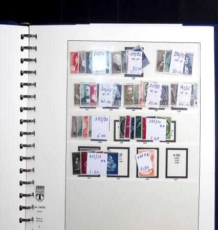 1852-2018, Practically all never hinged collection