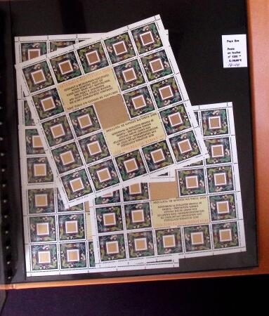 1920-2020, Virtually all never hinged, small all-world