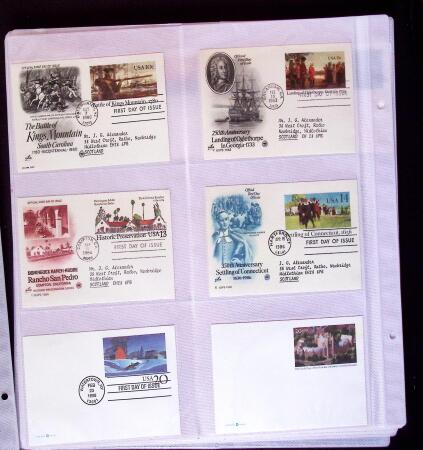 1996-2004 Eight large Year booklets from 1996 to 2004