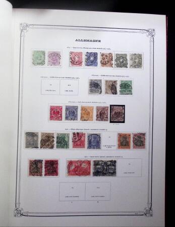 1850-1980, All World collection in two Yvert albums