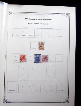 1850-1980, All World collection in two Yvert albums