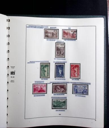 1900-2009 Collection de France en 13 albums avec une