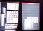 1932-1991 Un classeur de timbres fictifs avec des feuilles