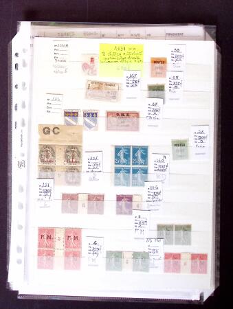 1869-1940 Lot regroupant uniquement des bonnes valeurs