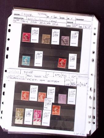1869-1940 Lot regroupant uniquement des bonnes valeurs