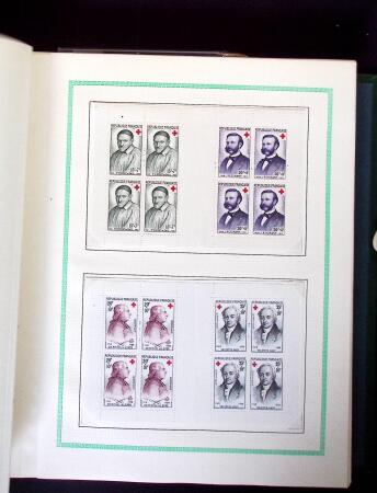 1849-1990 Bel ensemble regroupant un album de lettres