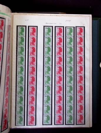 1849-1990 Bel ensemble regroupant un album de lettres