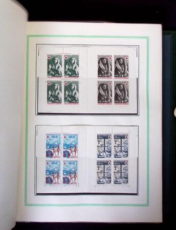1849-1990 Bel ensemble regroupant un album de lettres