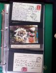 1849-1990 Bel ensemble regroupant un album de lettres