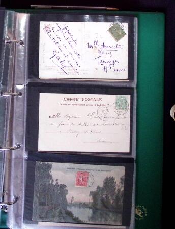 1849-1990 Bel ensemble regroupant un album de lettres