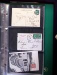 1849-1990 Bel ensemble regroupant un album de lettres