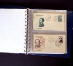 1849-1990 Bel ensemble regroupant un album de lettres