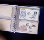 1849-1990 Bel ensemble regroupant un album de lettres