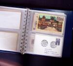 1849-1990 Bel ensemble regroupant un album de lettres