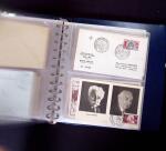1849-1990 Bel ensemble regroupant un album de lettres