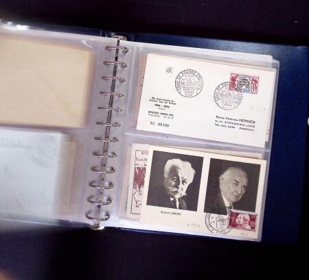1849-1990 Bel ensemble regroupant un album de lettres