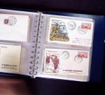 1849-1990 Bel ensemble regroupant un album de lettres
