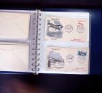 1849-1990 Bel ensemble regroupant un album de lettres